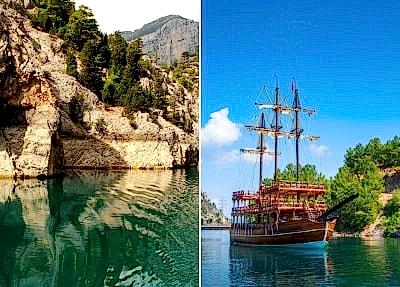 Alanya Yeşil Kanyon Tekne Turu